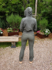 Kalhoty stretch EARTH zelené vel. 3XL - Obrázek (3)